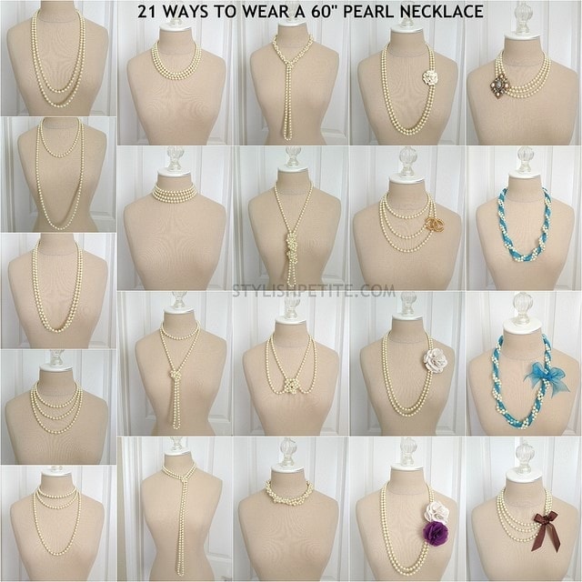 Eretz Elana: How to Wear Multi Strands & Long Rope Pearl Necklaces