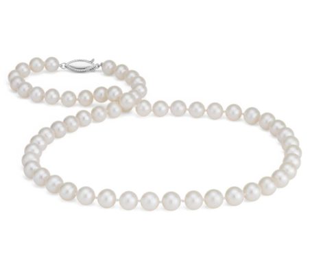 cultured freshwater pearl necklace