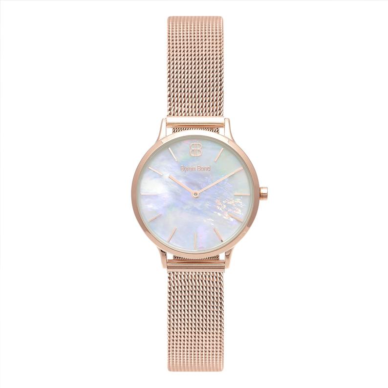 Mother of pearl face watch