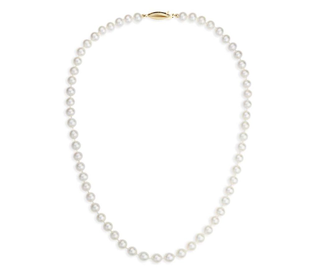 Pearl necklace length