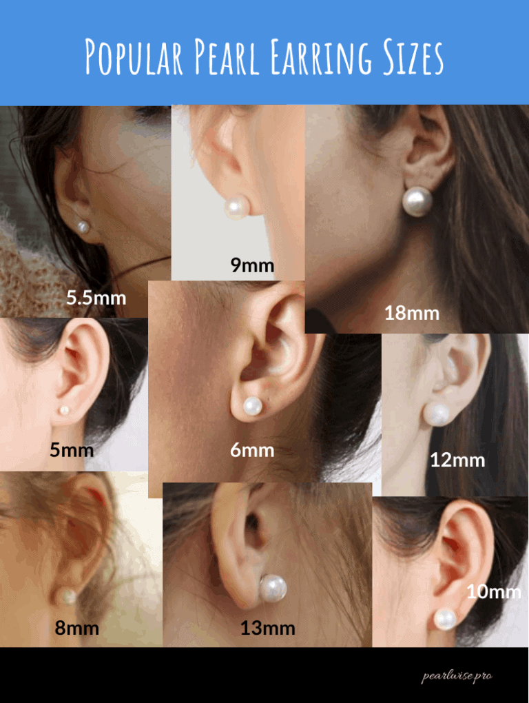 Pearl Earring Size – What Size Should I Choose? | Pearl Wise