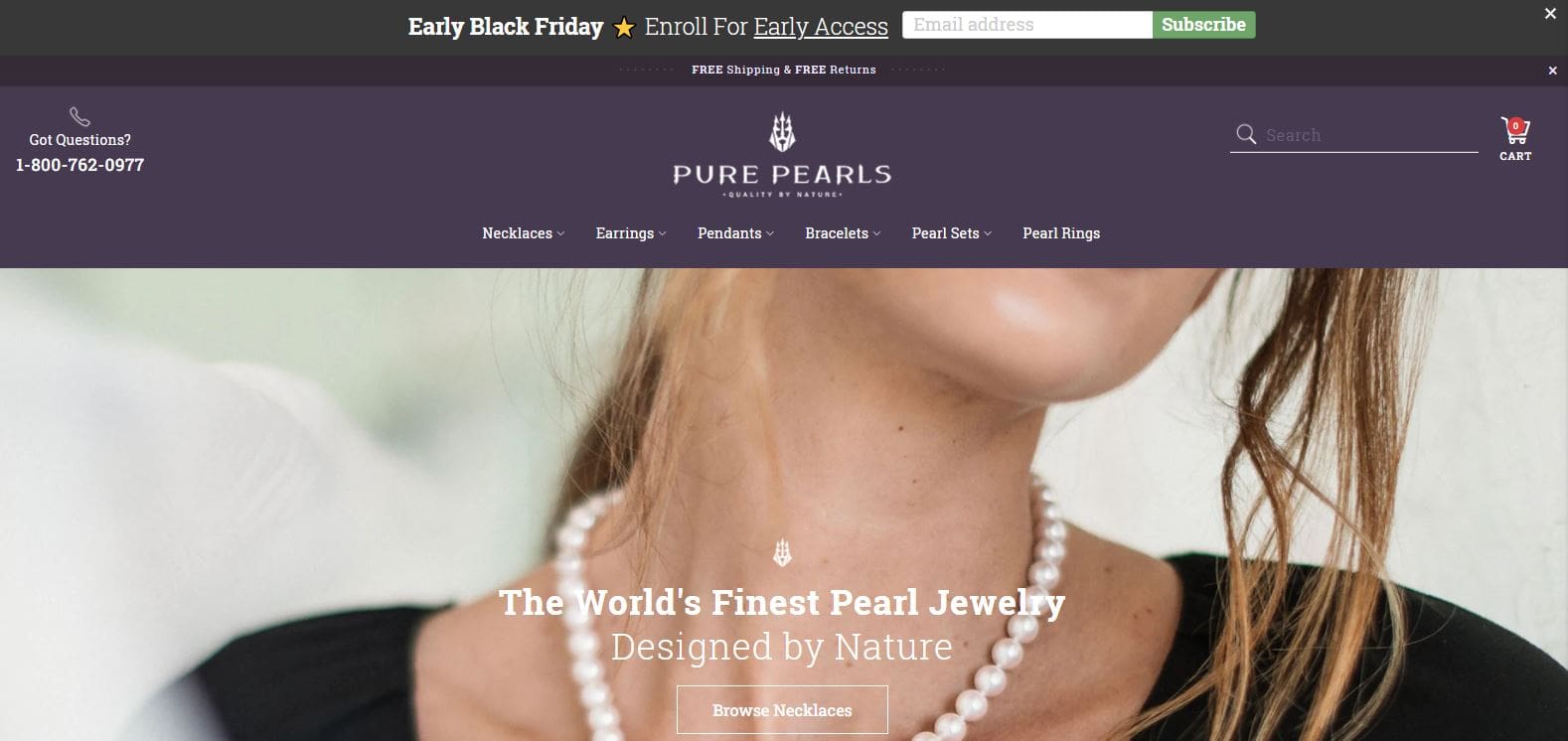 Pure pearls online shop